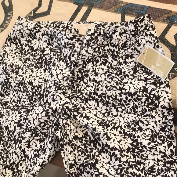 MICHAEL Michael Kors 'Miranda - Bluebell' Print Pants, Size 4, Size 6 - Picture 2 of 9